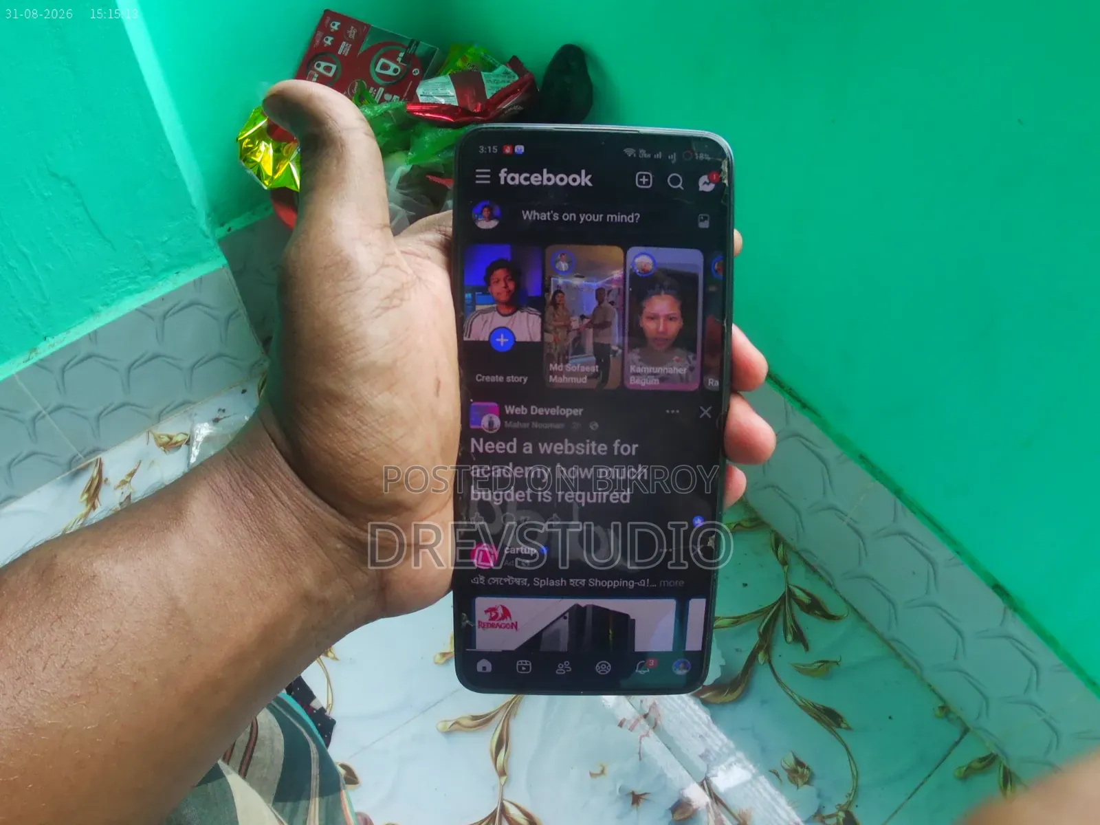 Oppo Reno 256 GB Green