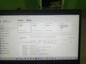 Laptop HP ZBook 14u G5 8GB Intel Core i5 SSD 256GB