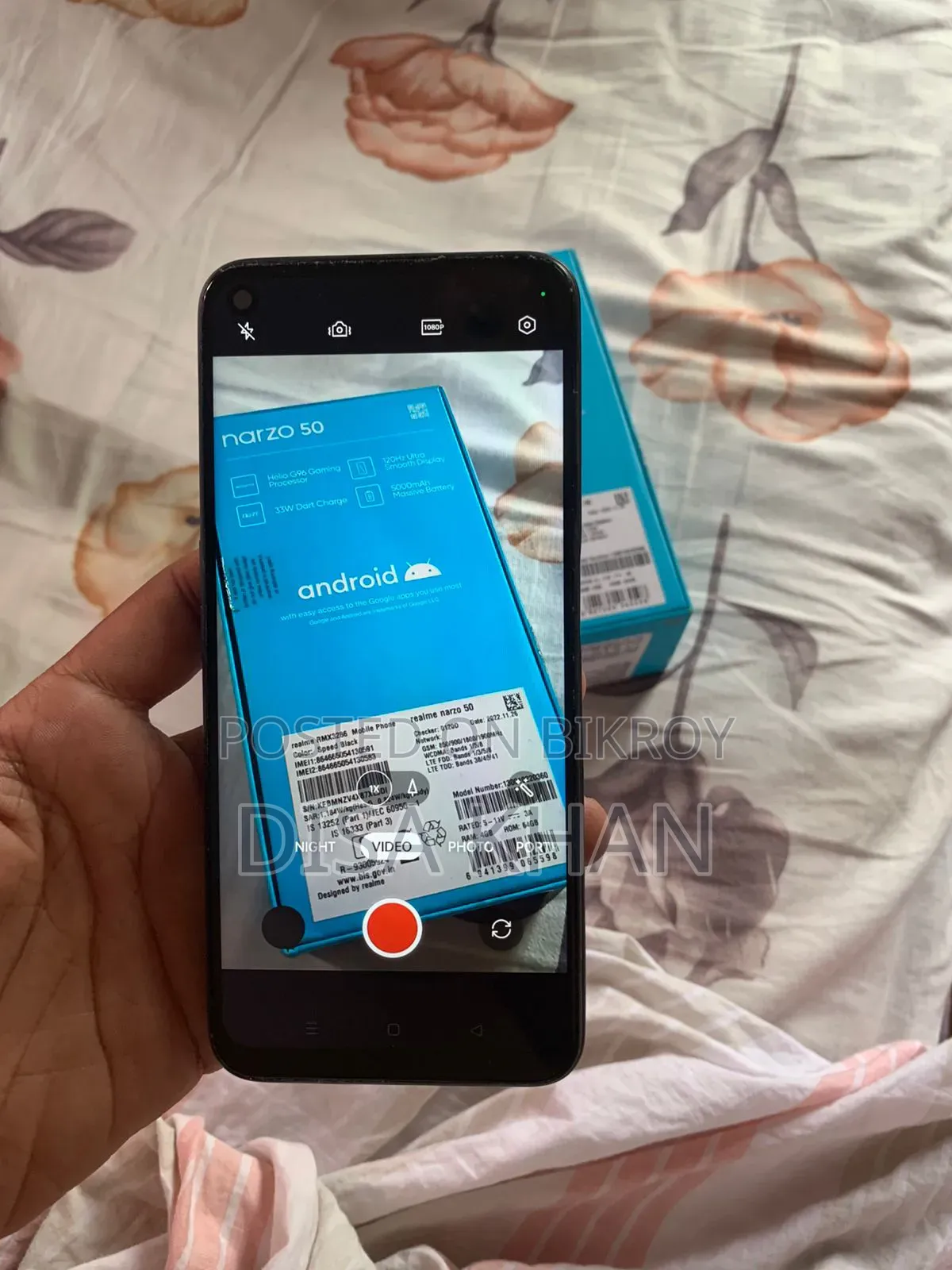 Realme Narzo 50 64 GB Black