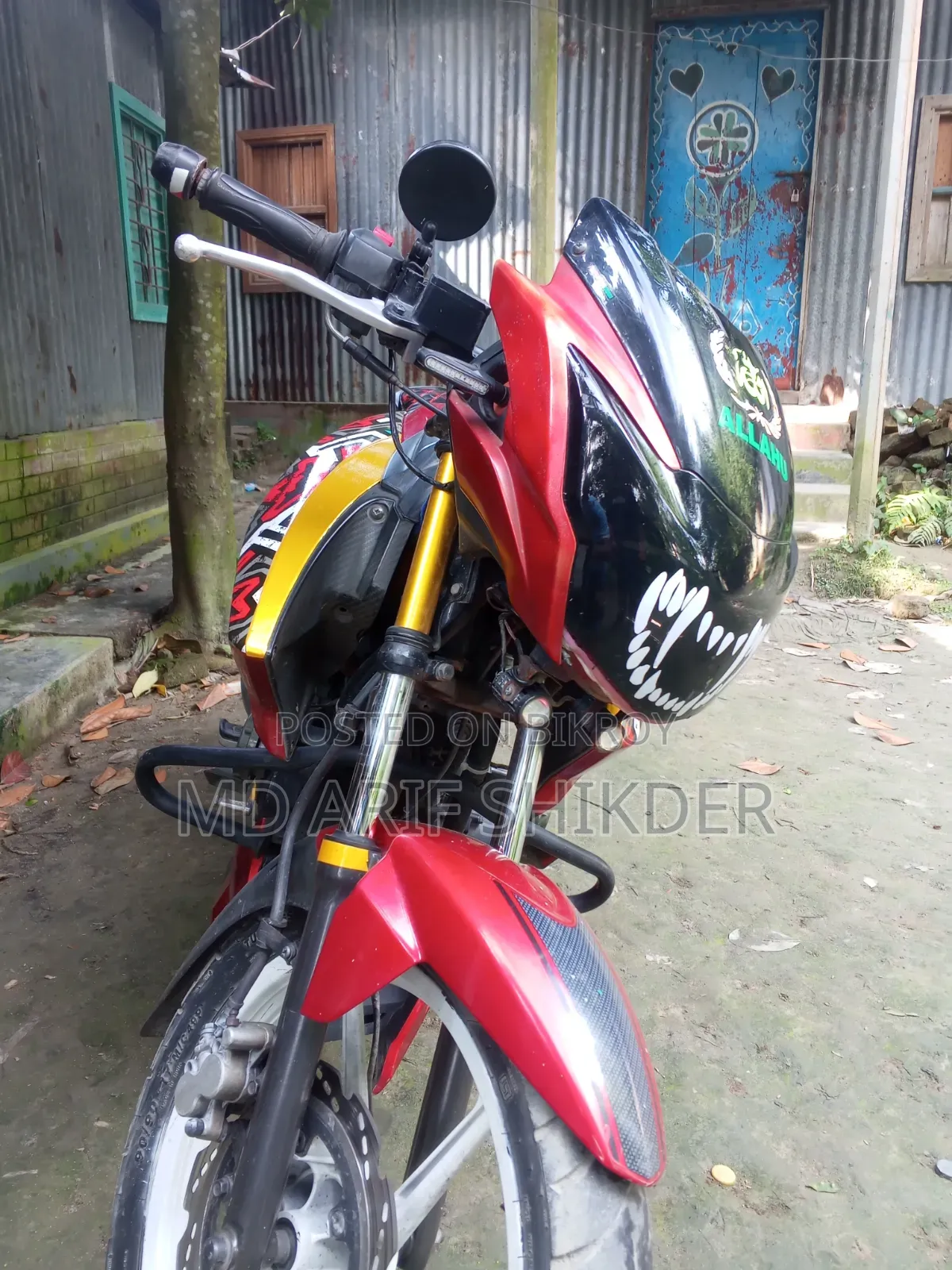 TVS Apache RTR 160 2V 2018 Red