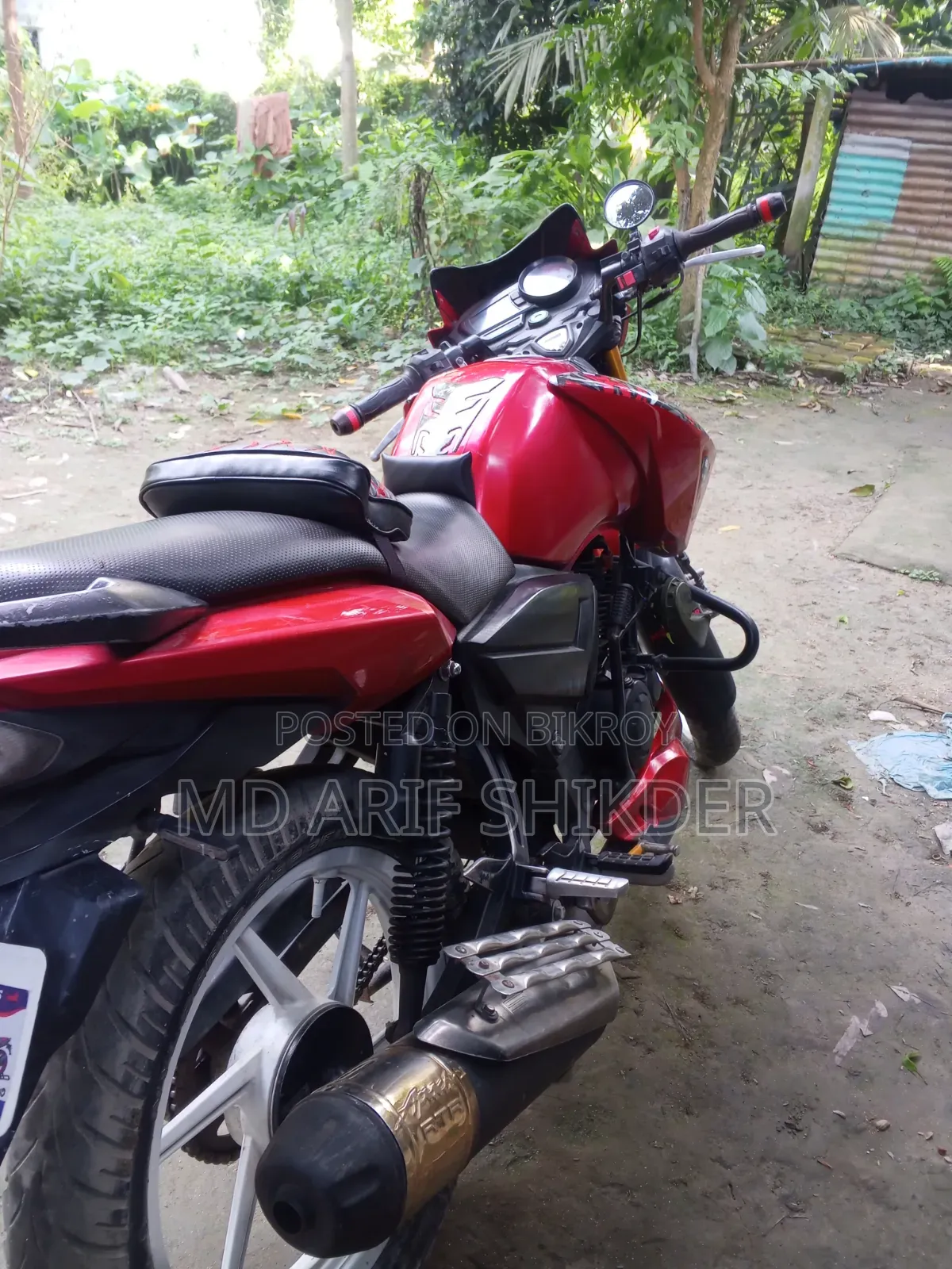 TVS Apache RTR 160 2V 2018 Red