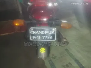 বাজাজ প্লাটিনা ১২৫ ২০১২ লাল