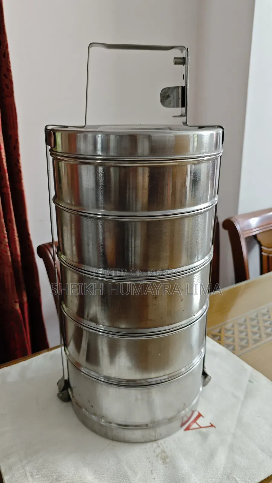 টিফিন বাটি বিক্রি করা হবে