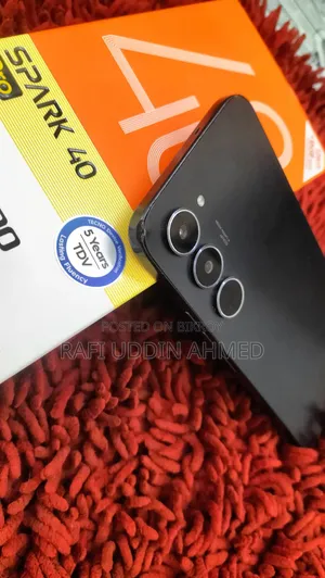 Tecno Spark 40 Pro+ 128 GB Black