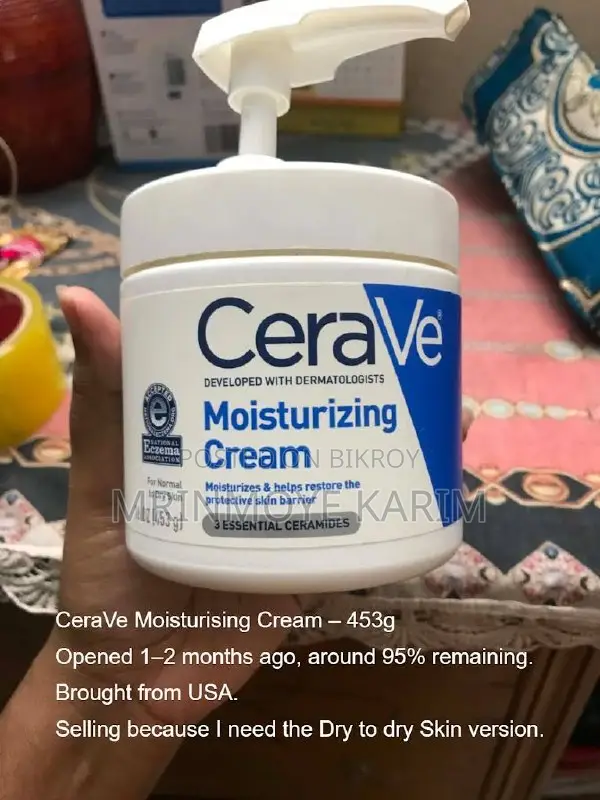 CeraVe Moisturising Cream – 453g (Pump)