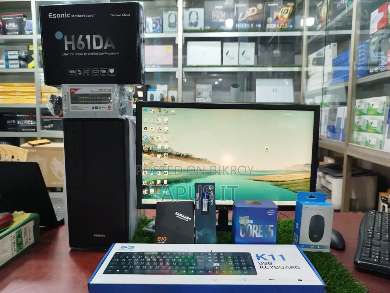 New Desktop Computer 8GB Intel Core i7 SSD 128GB