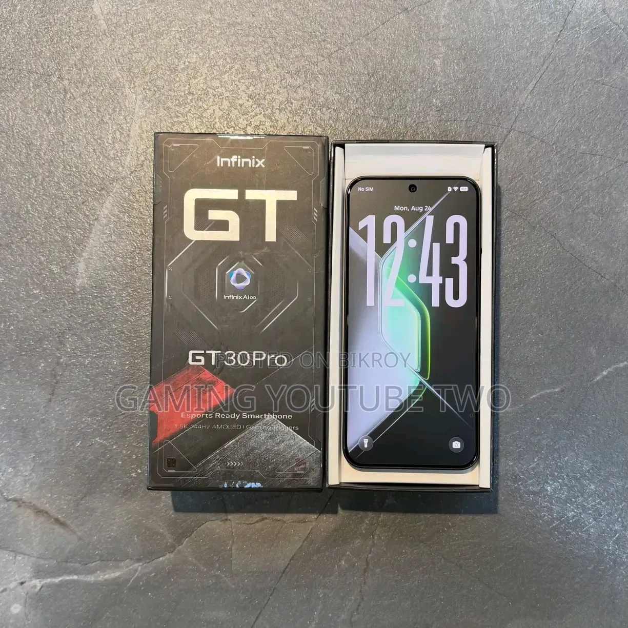 New Infinix GT 30 Pro 256 GB Black