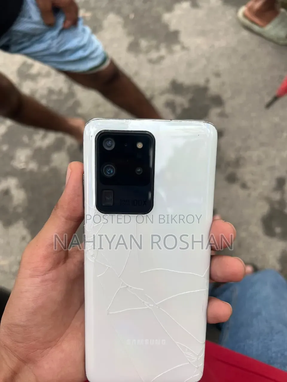 Samsung Galaxy S20 Ultra 5G 256 GB White
