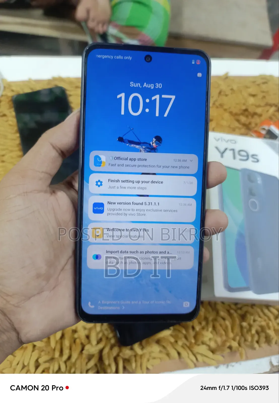 Vivo Y19s 128 GB