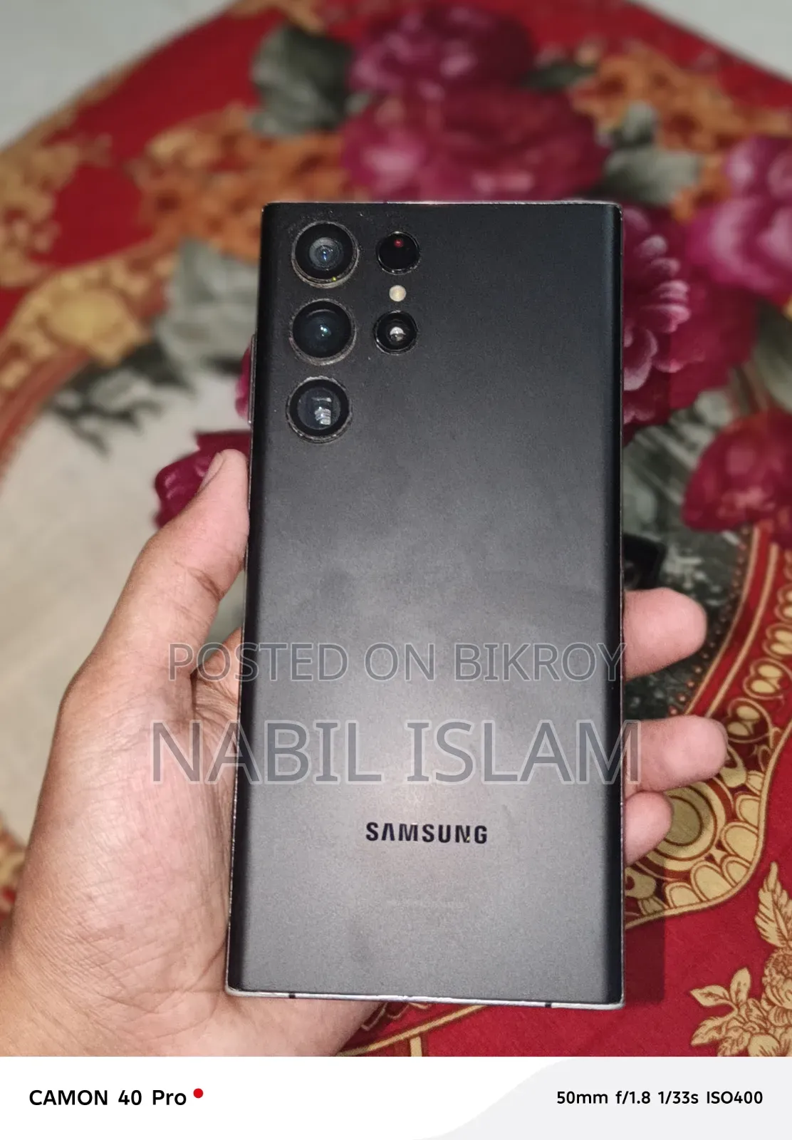 Samsung Galaxy S22 Ultra 128 GB Black