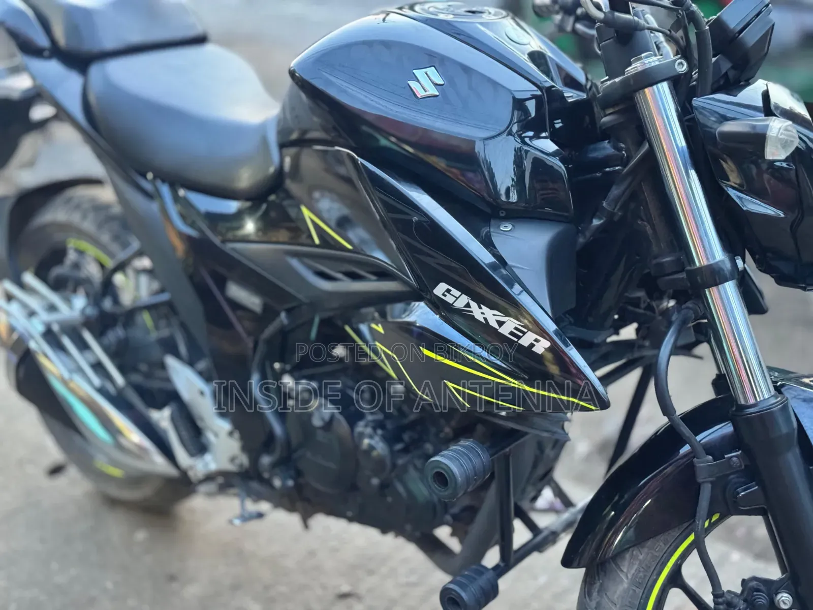 New Suzuki Gixxer 2025 Black