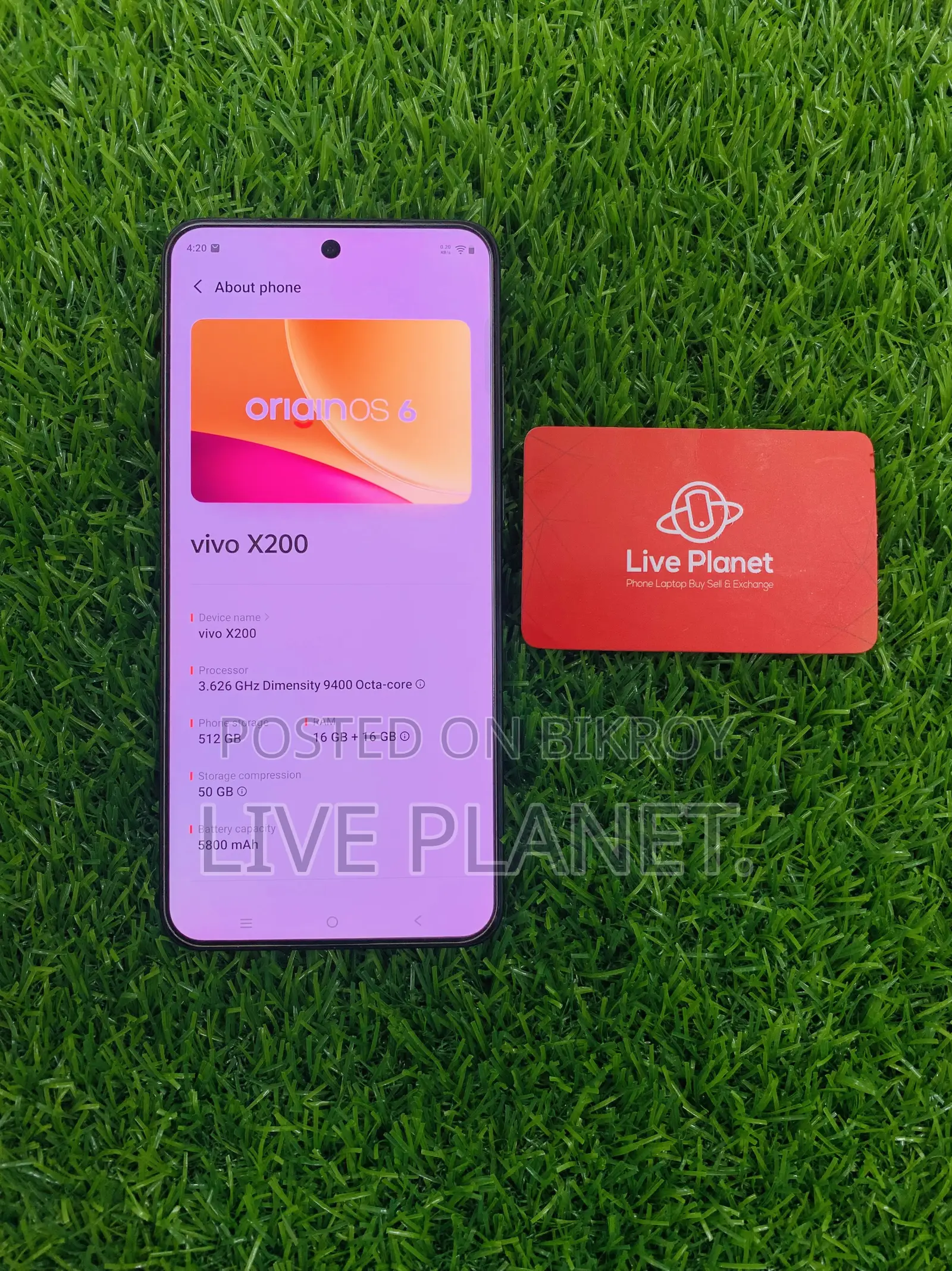 Vivo X200 512 GB Black