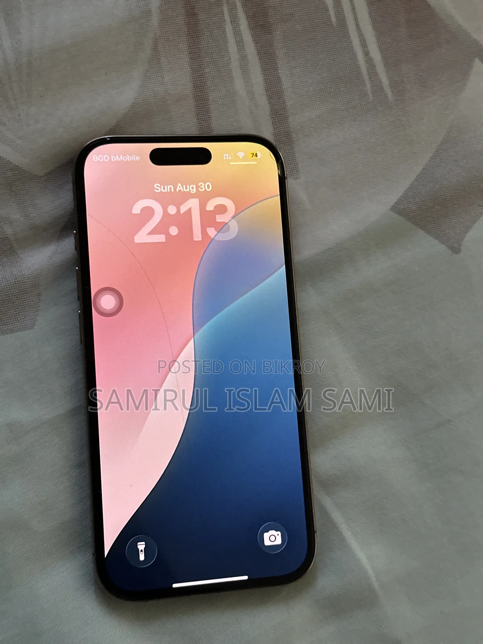 New Apple iPhone 16 Pro 128 GB Gold