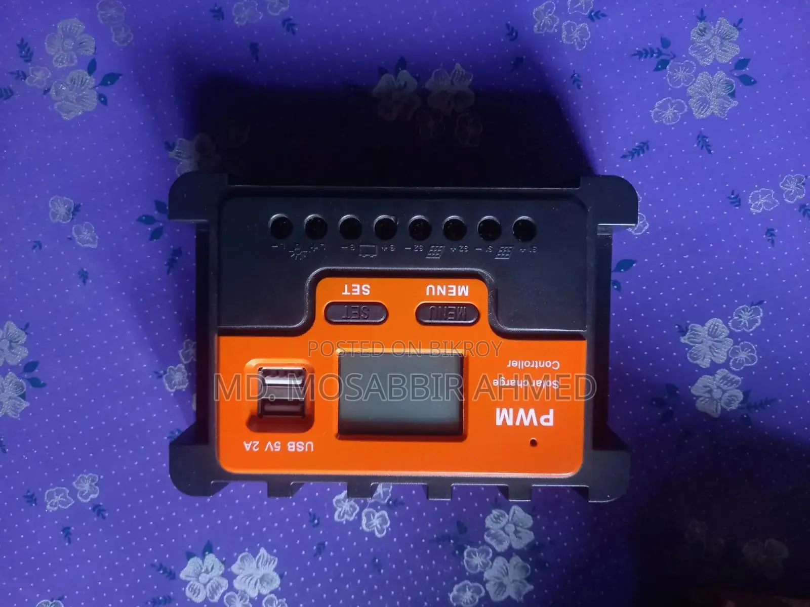 PWM Solar Charge Controller { for Solar Off-Grid System}