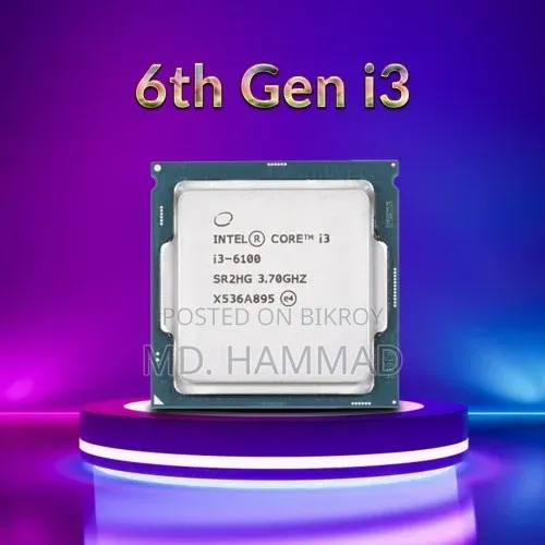 Processor Core I3 6gen