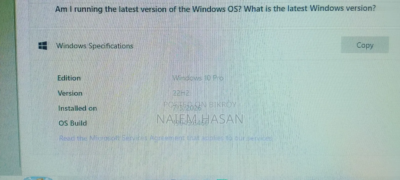 Desktop Computer 16GB RAM Intel Core i5 Processor 128GB SSD