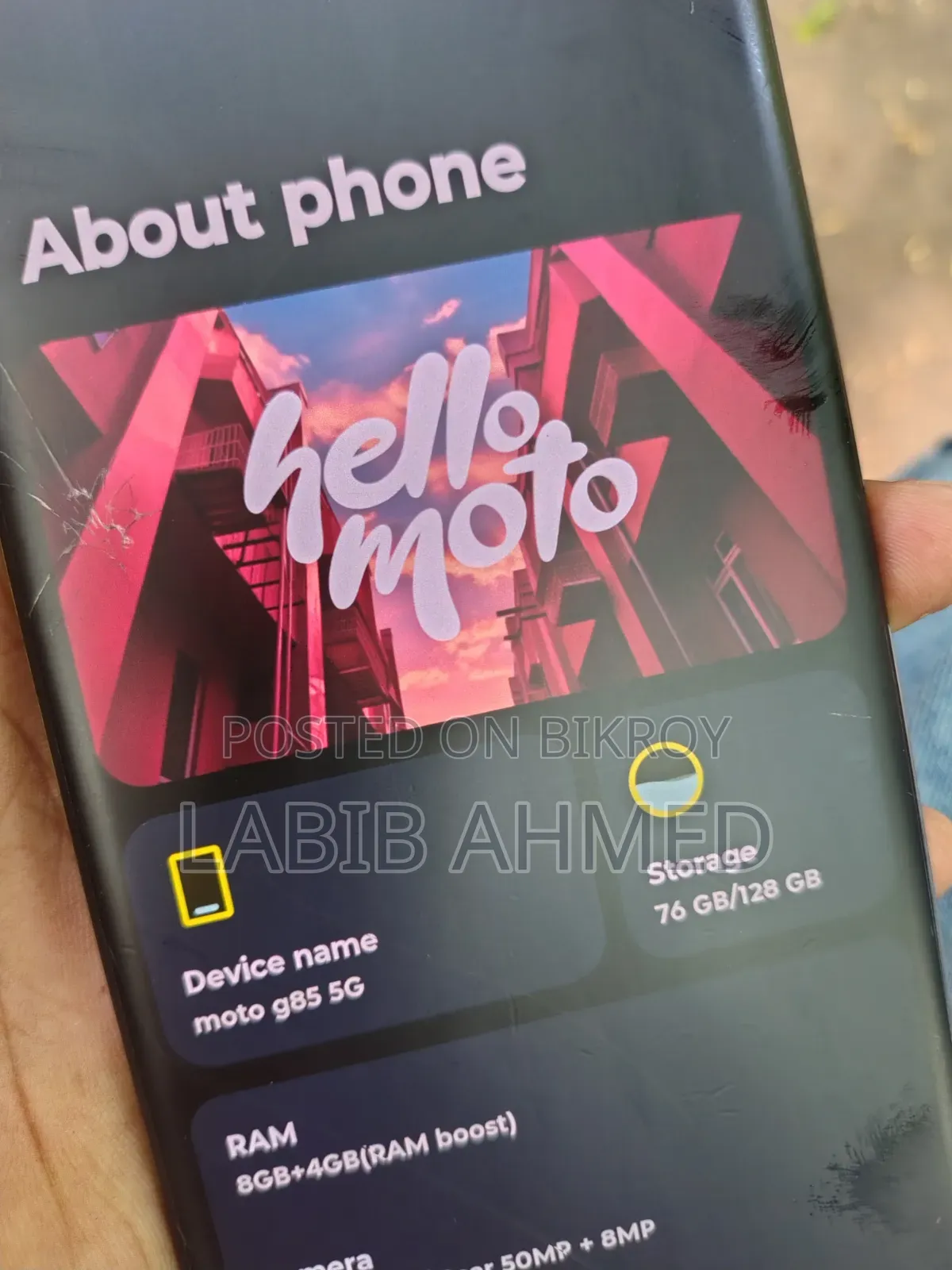 Motorola Moto G85 128 GB Green