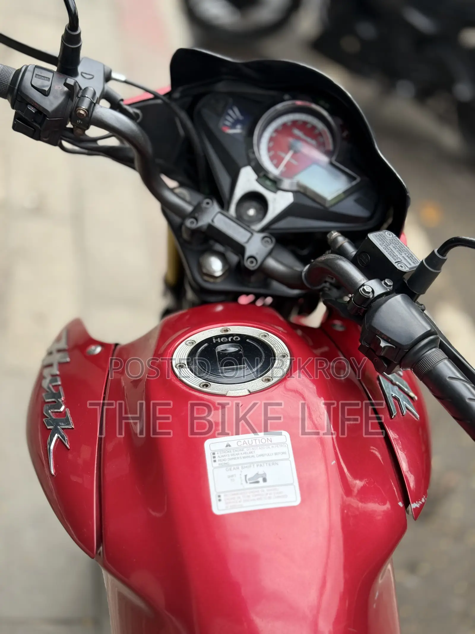 Hero Hunk 150 2022 Red