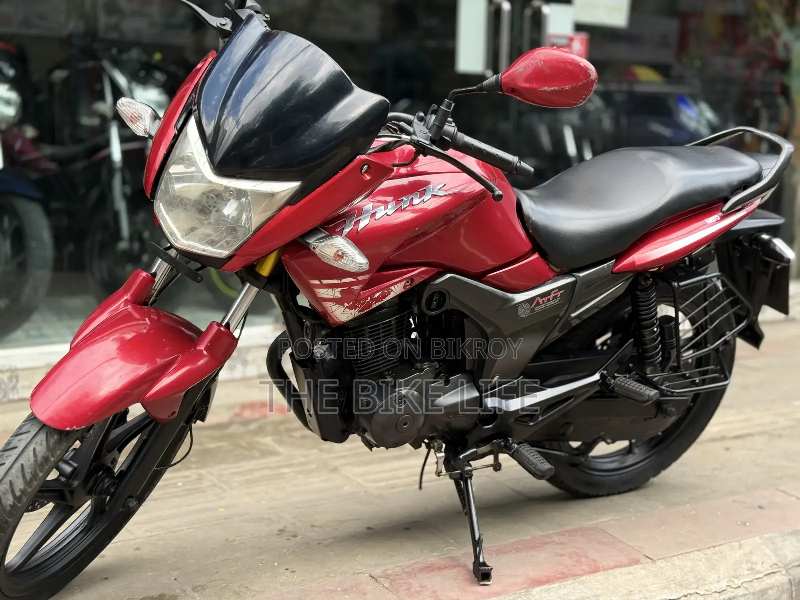 Hero Hunk 150 2022 Red