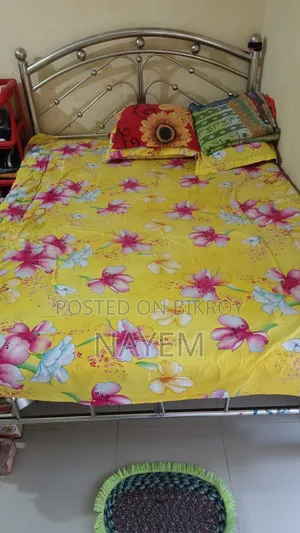 স্টিলের খাট বিক্রি হবে