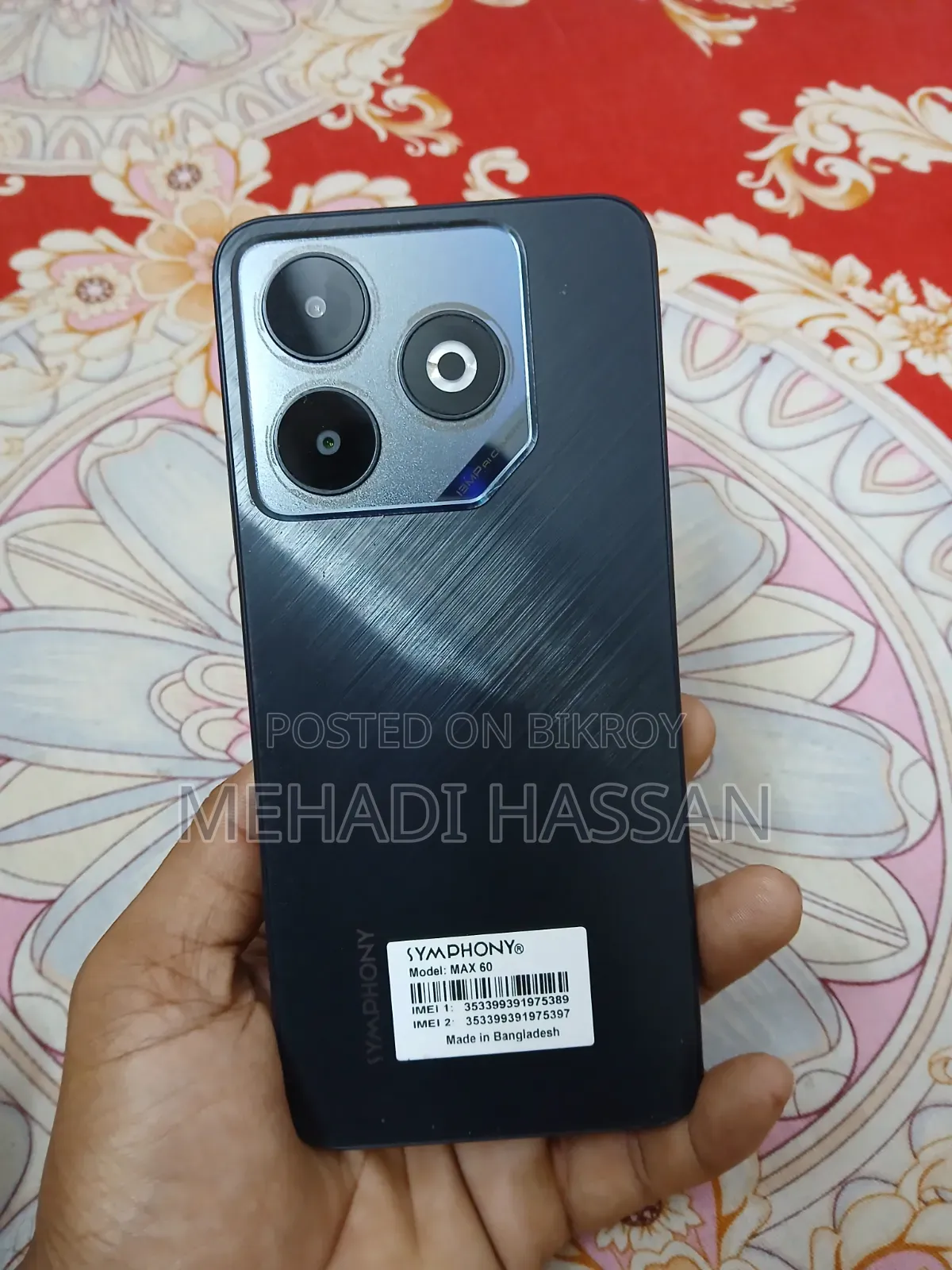 Symphony Max 60 64 GB Black
