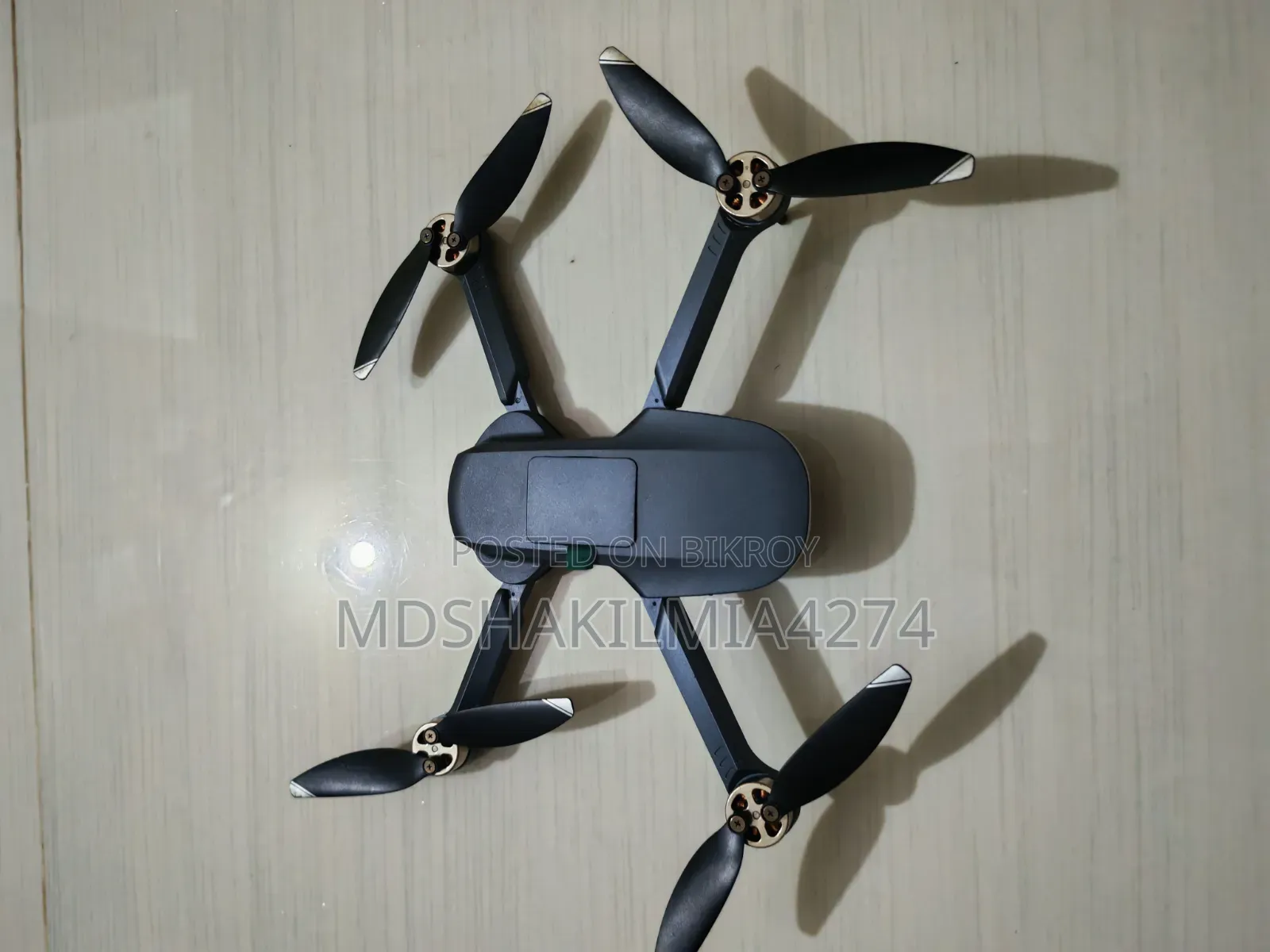 ড্রোন টির একটি সমস্যা আছে যেমন একটি মটোর চলেনা
