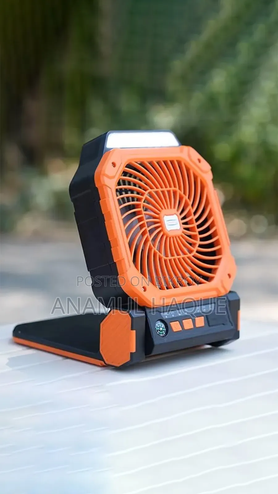 ৩-ইন-১ মাল্টি-ফাংশনাল ১৬ সোলার ফ্যান X16 Solar Fan