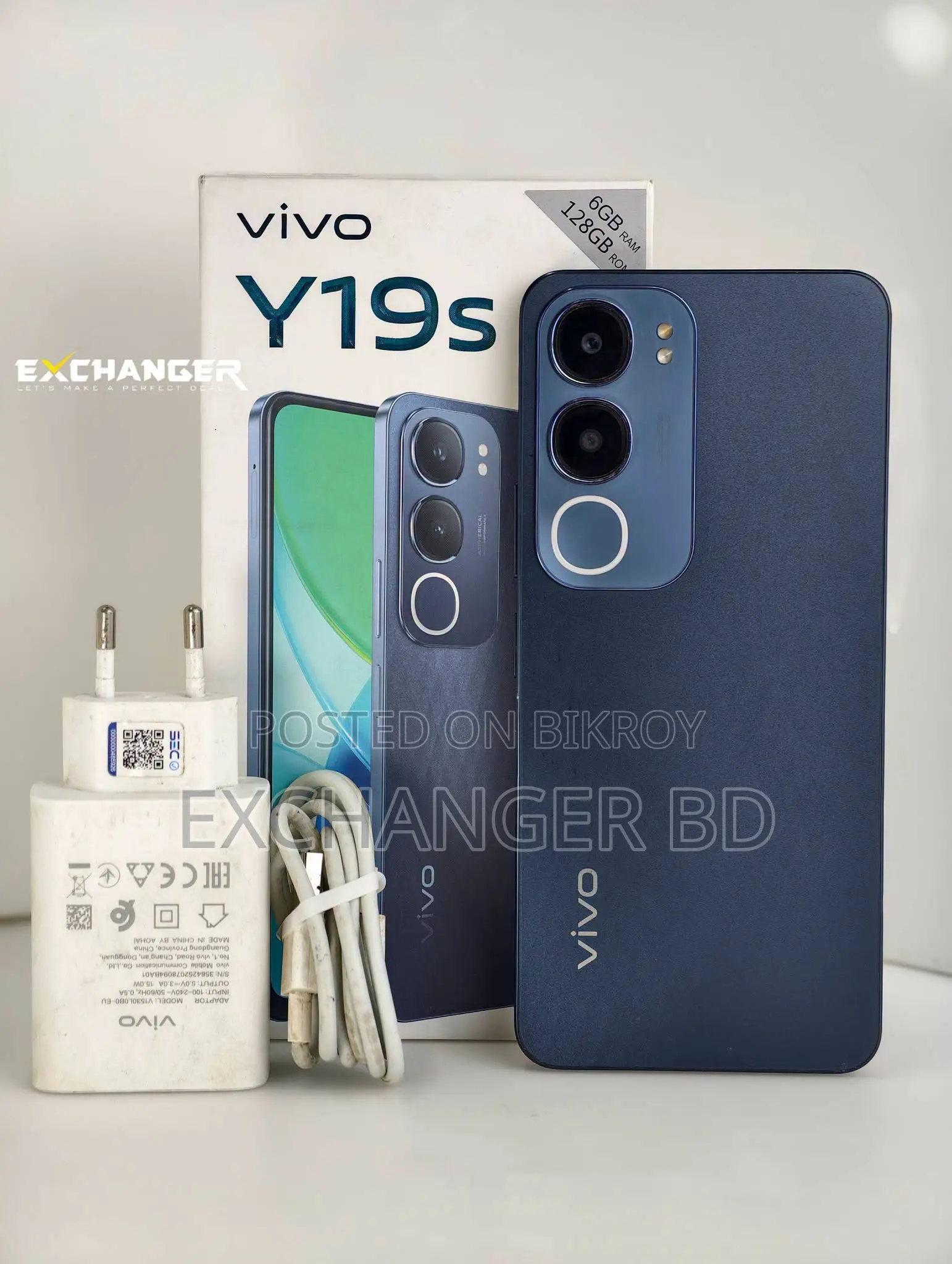 Vivo Y19s 128 GB Black