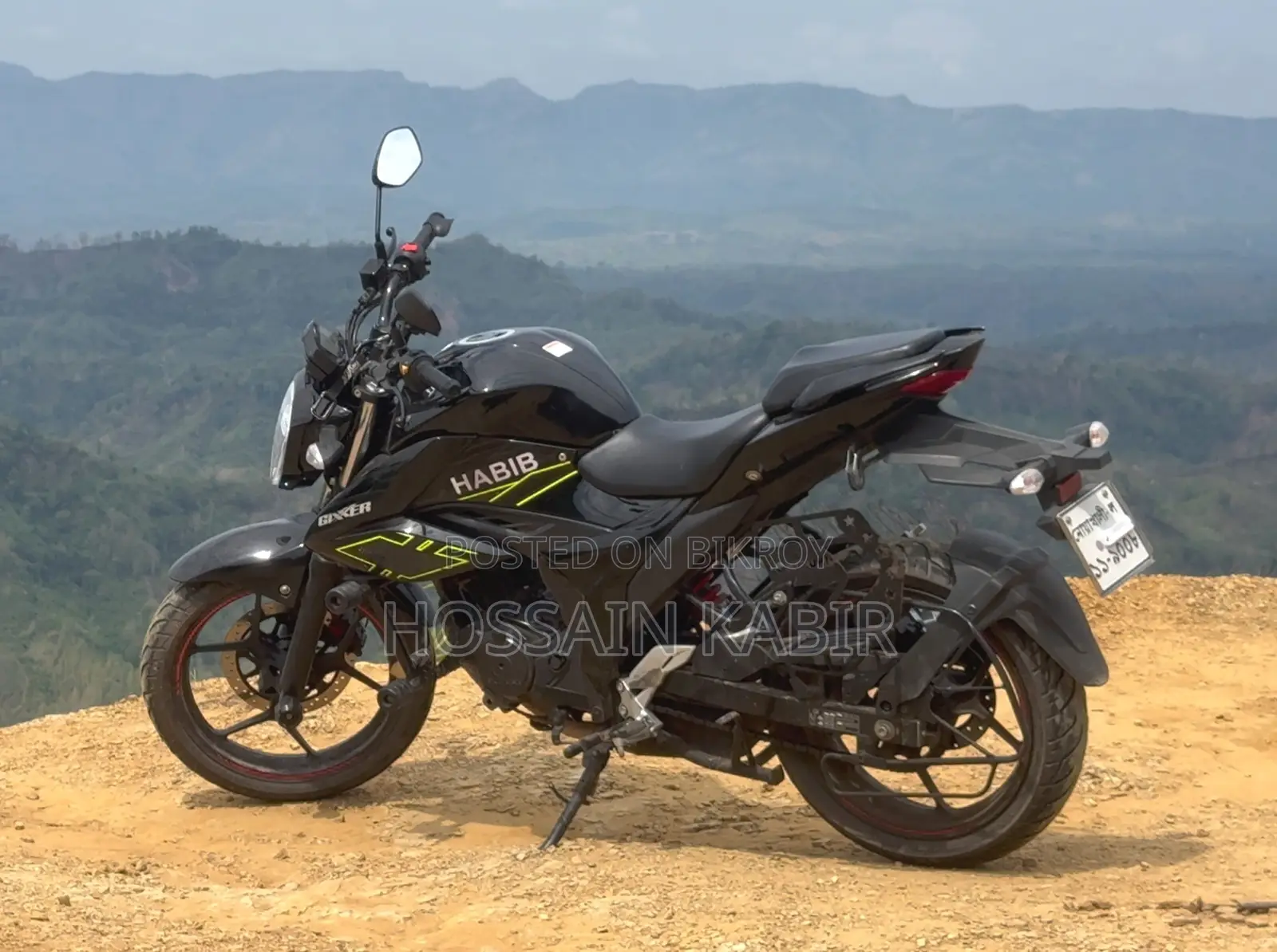 Suzuki Gixxer 2024 Black