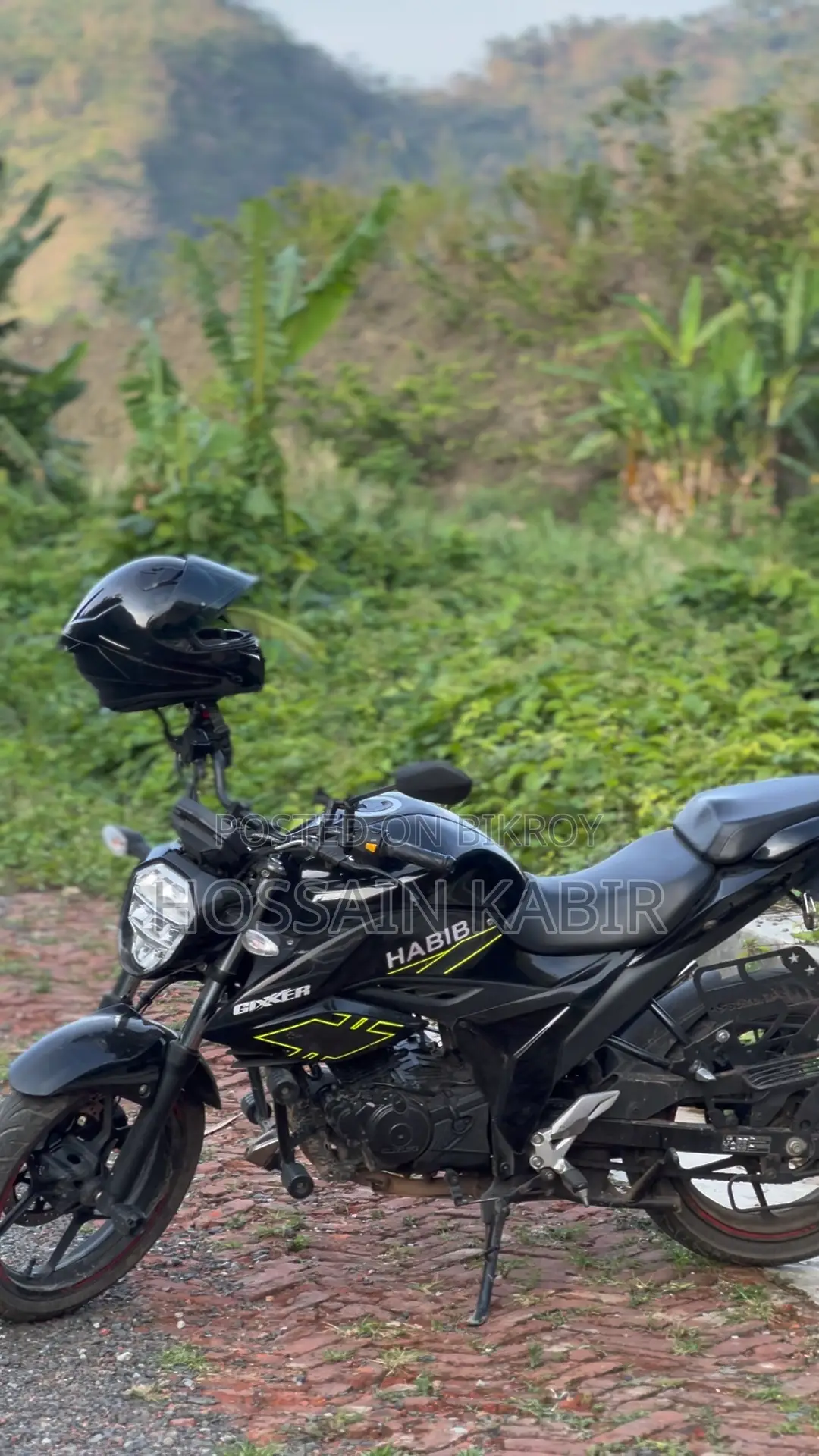 Suzuki Gixxer 2024 Black