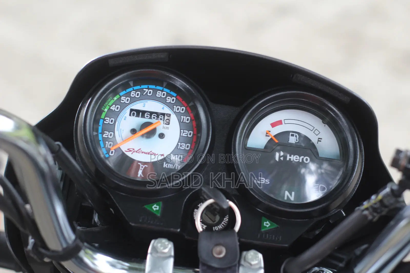 New Hero Splendor Plus IBS i3S 2026 Gray