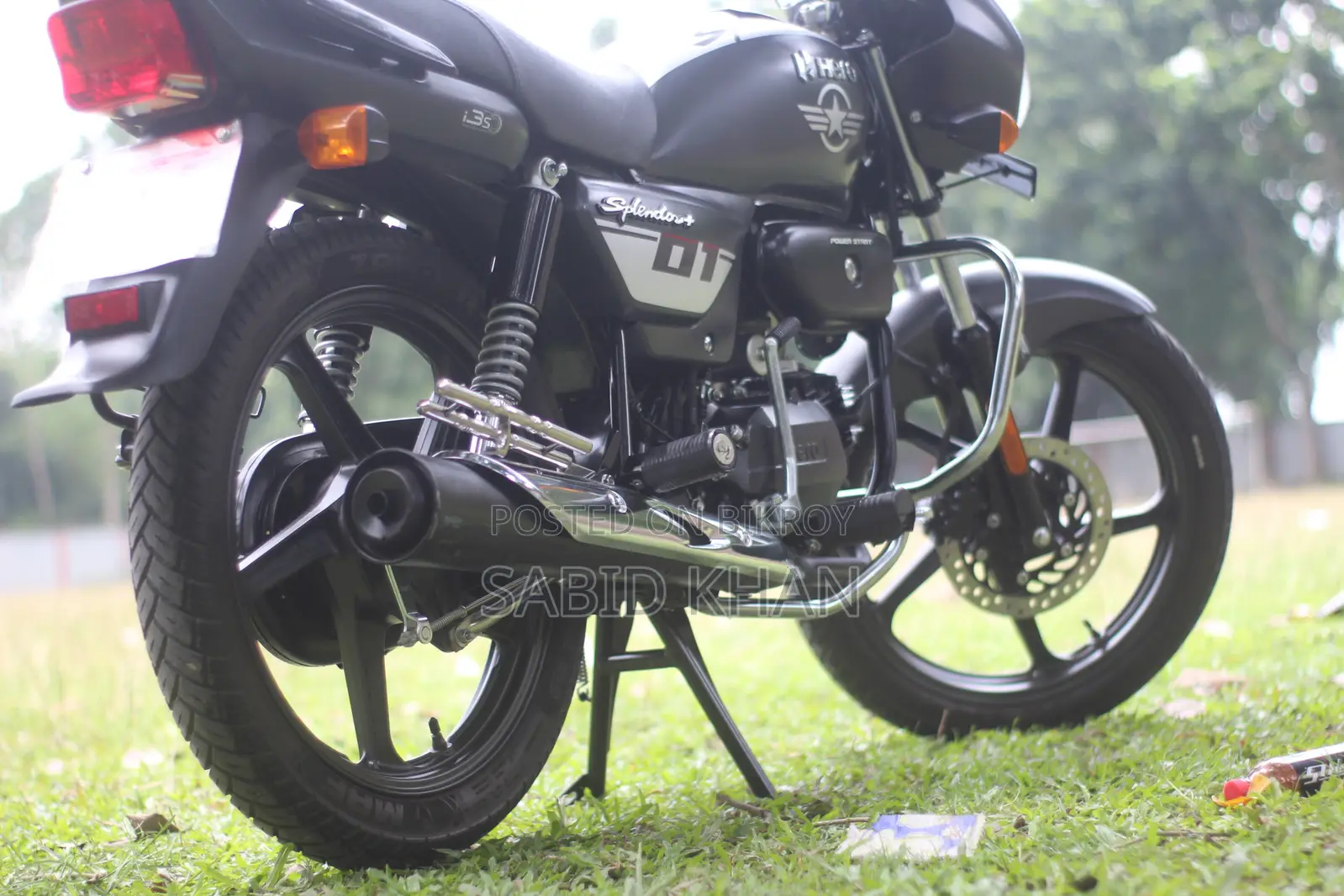 New Hero Splendor Plus IBS i3S 2026 Gray