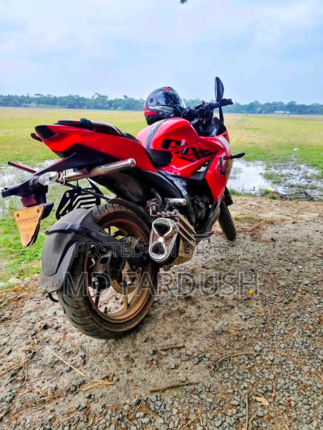 Suzuki Gixxer SF 2021 Red