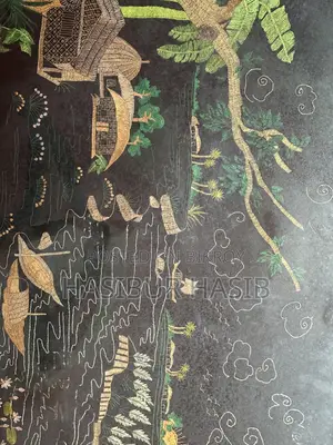 সুই সুতার কাজ সম্পূর্ণ হাতের কাজ অনেক বড়