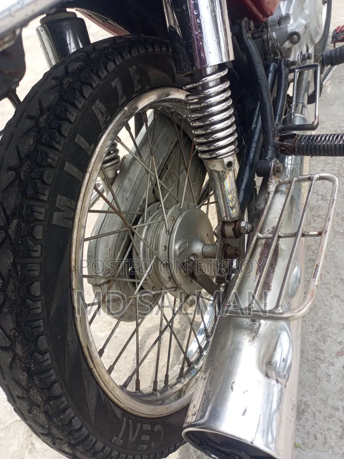 Bajaj Boxer 2008 Red