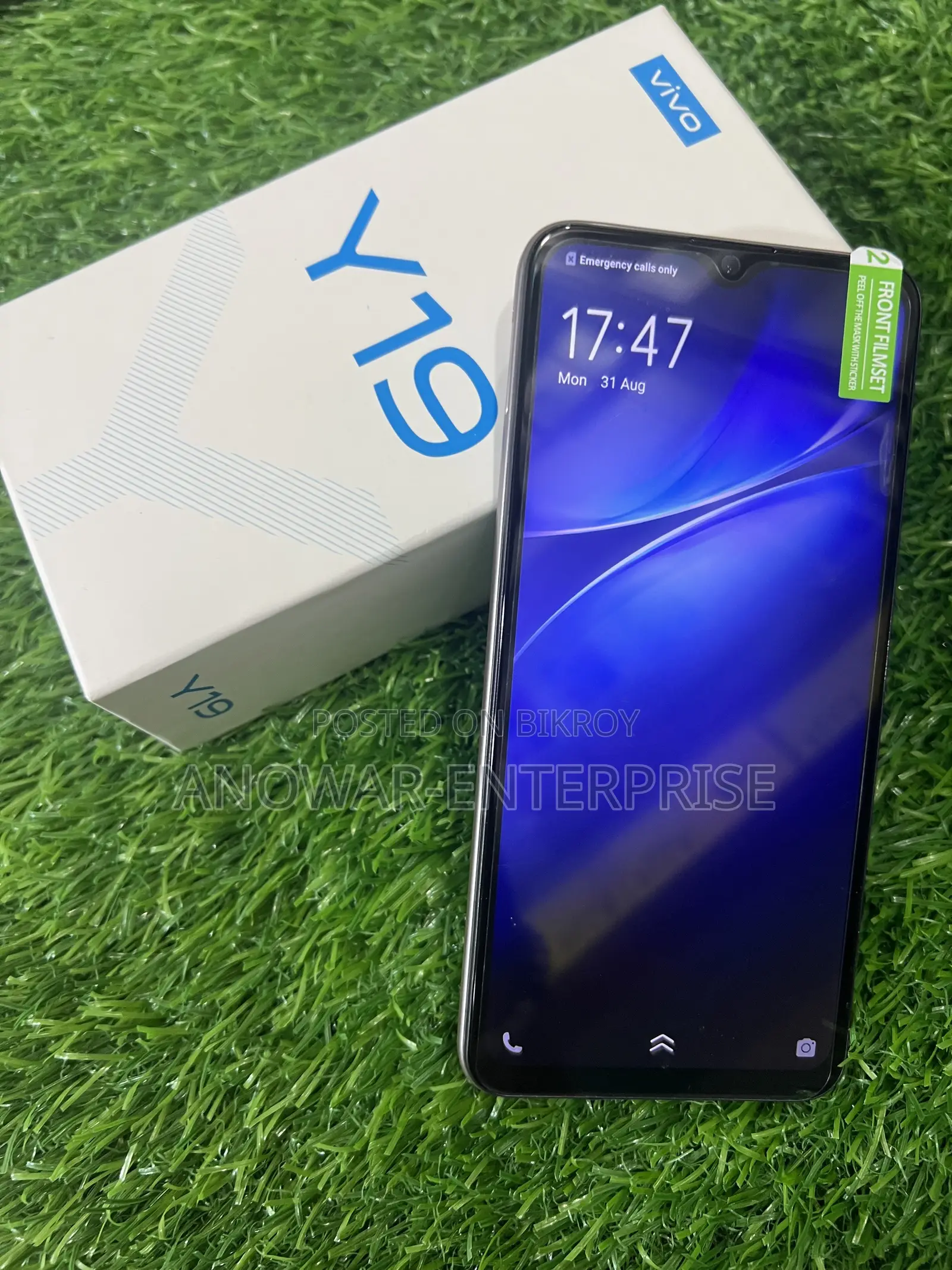 Vivo Y19 128 GB Silver
