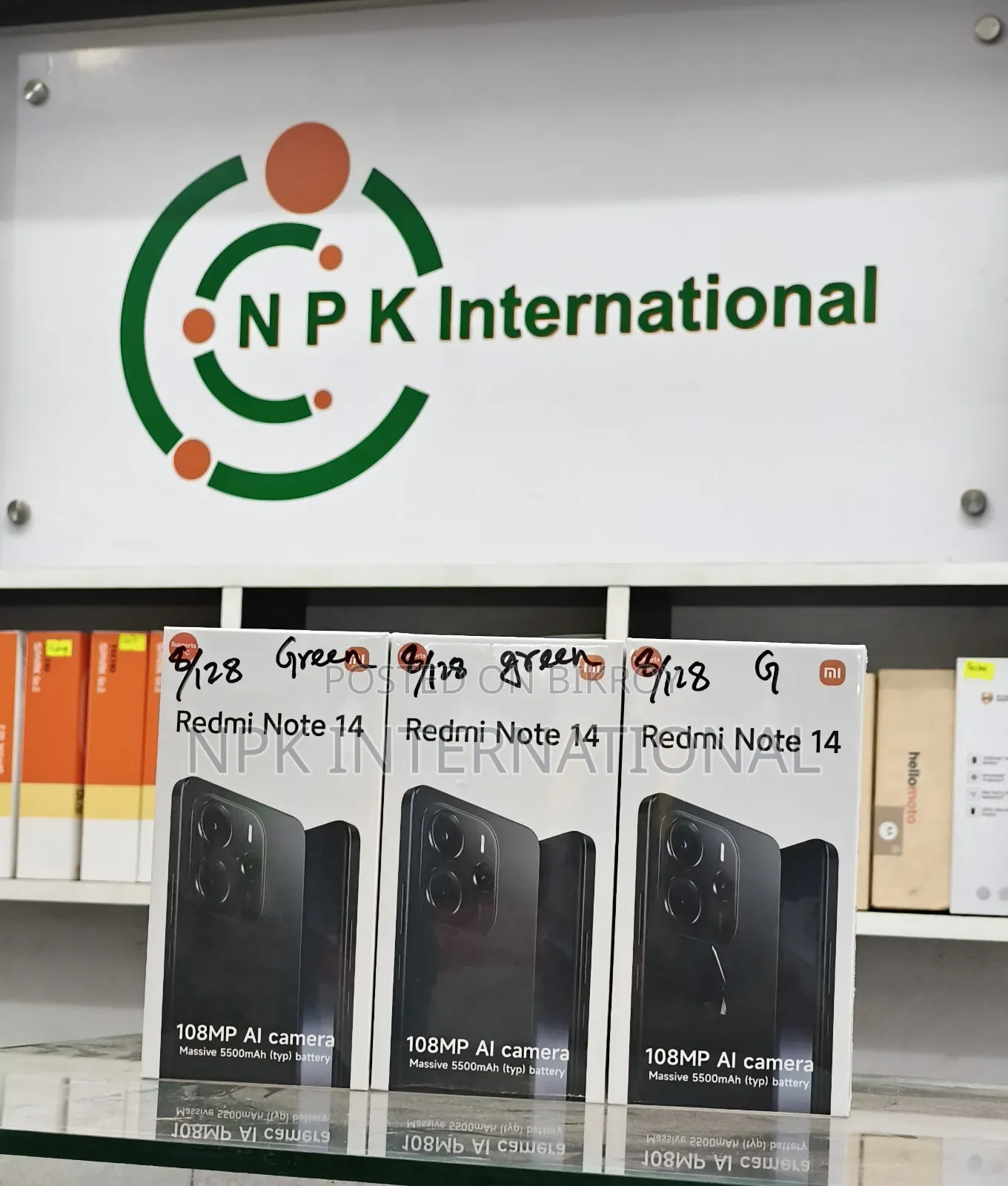 New Xiaomi Redmi Note 14 4G 128 GB Green
