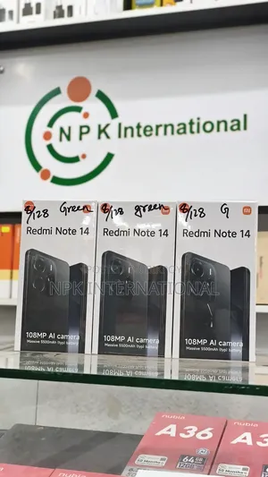 New Xiaomi Redmi Note 14 4G 128 GB Green