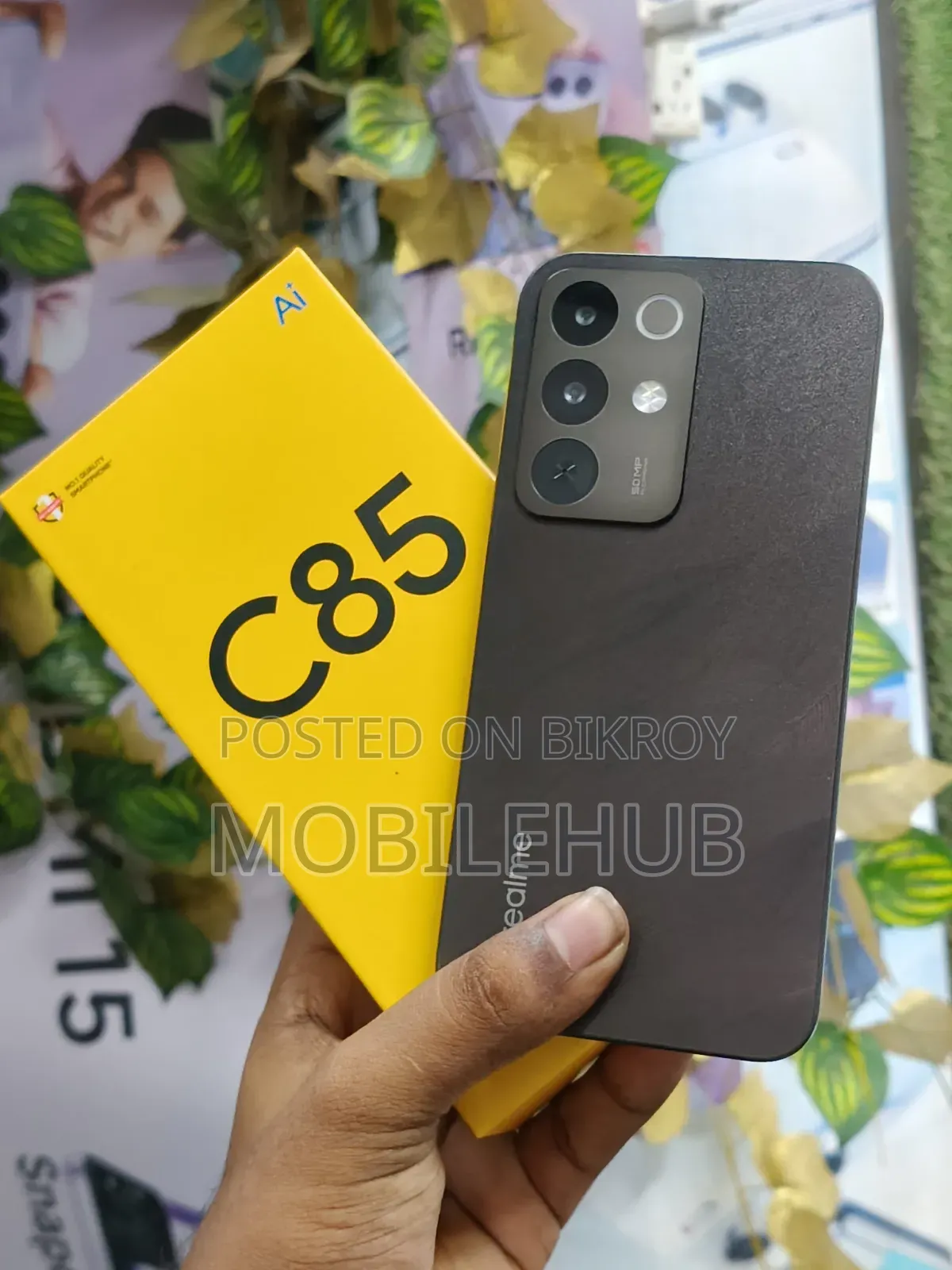 New Realme C85 4G 128 GB Black