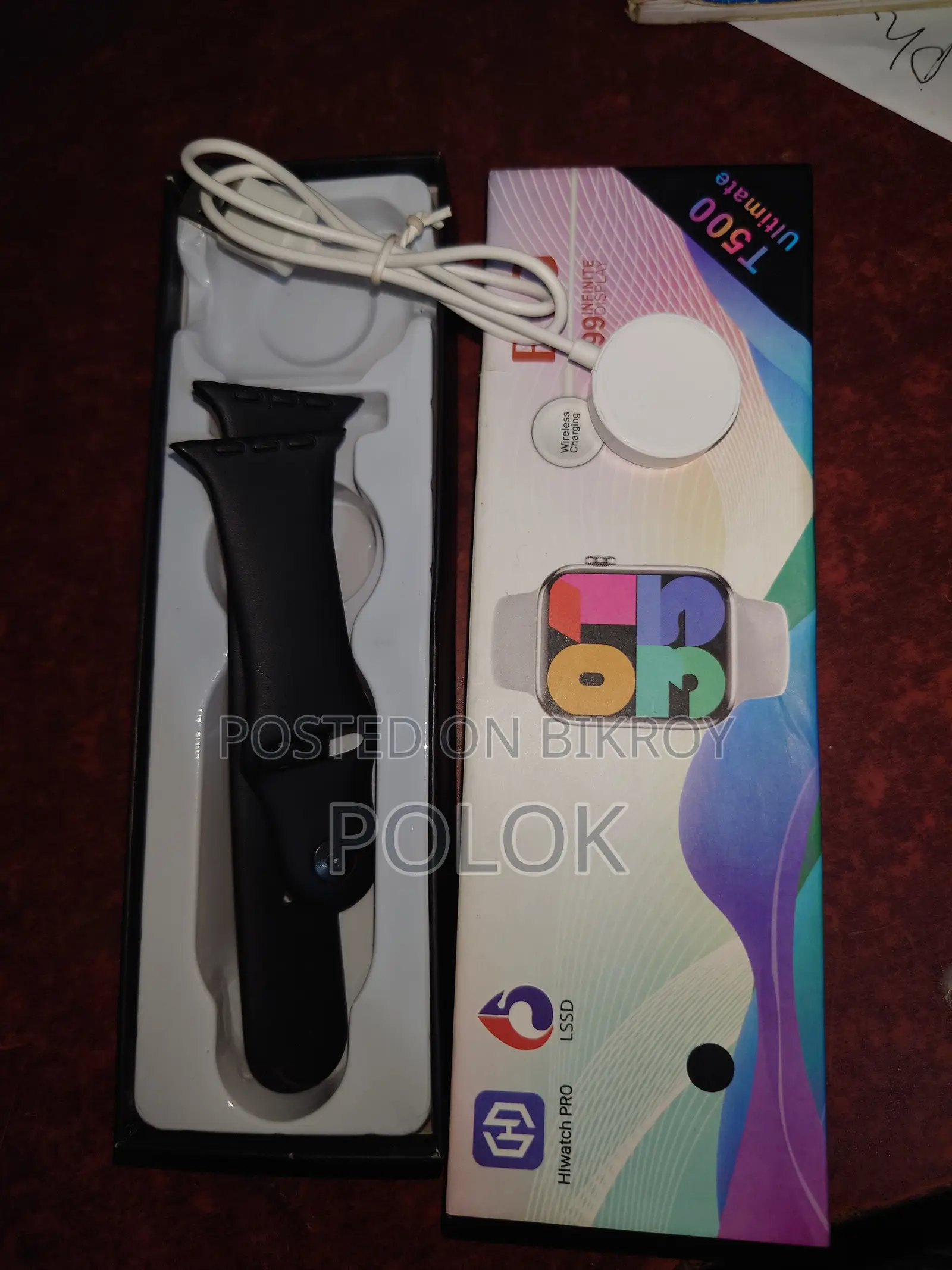Smart Watch Wireless Charging Cable and Belt