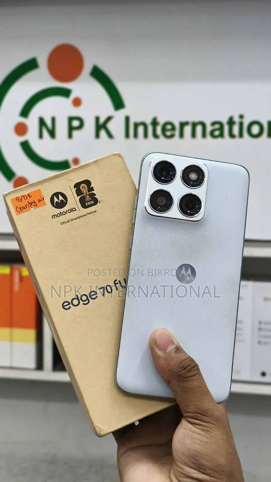 Motorola Edge 70 Fusion 128 GB White