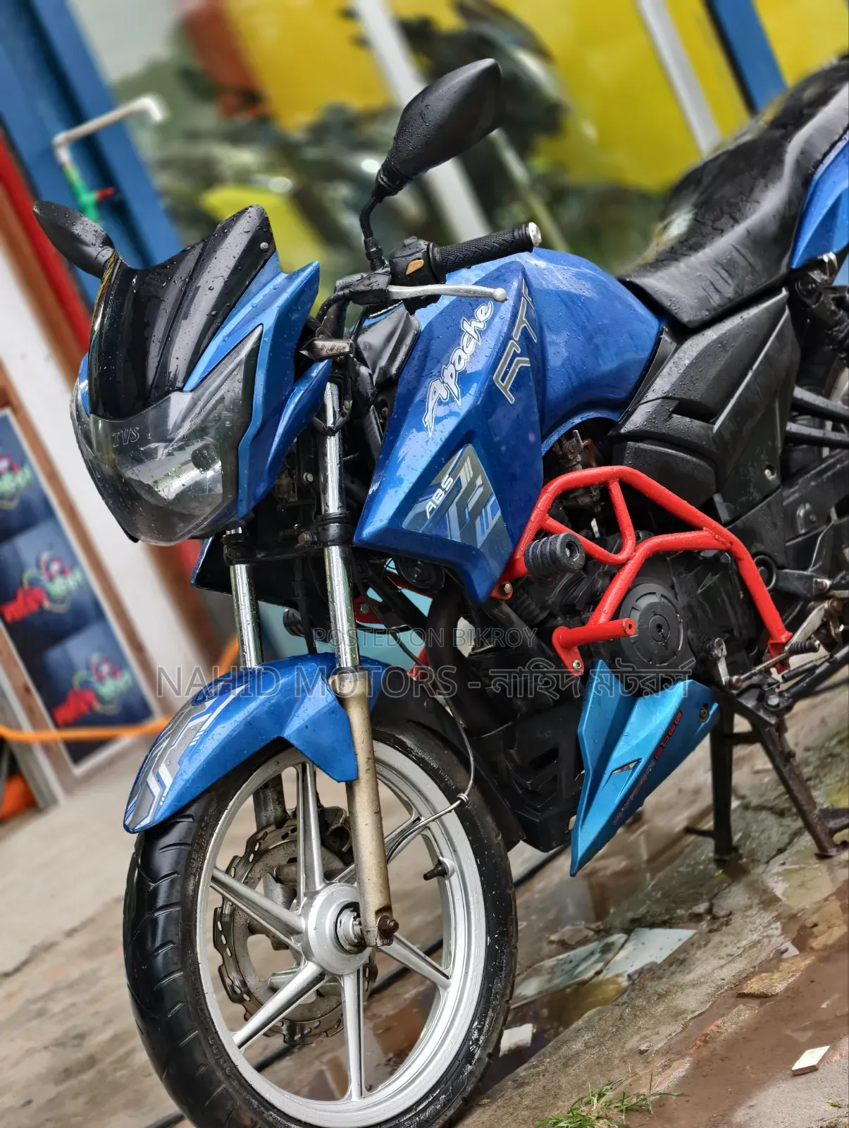 TVS Apache RTR 160 2V 2017 Blue