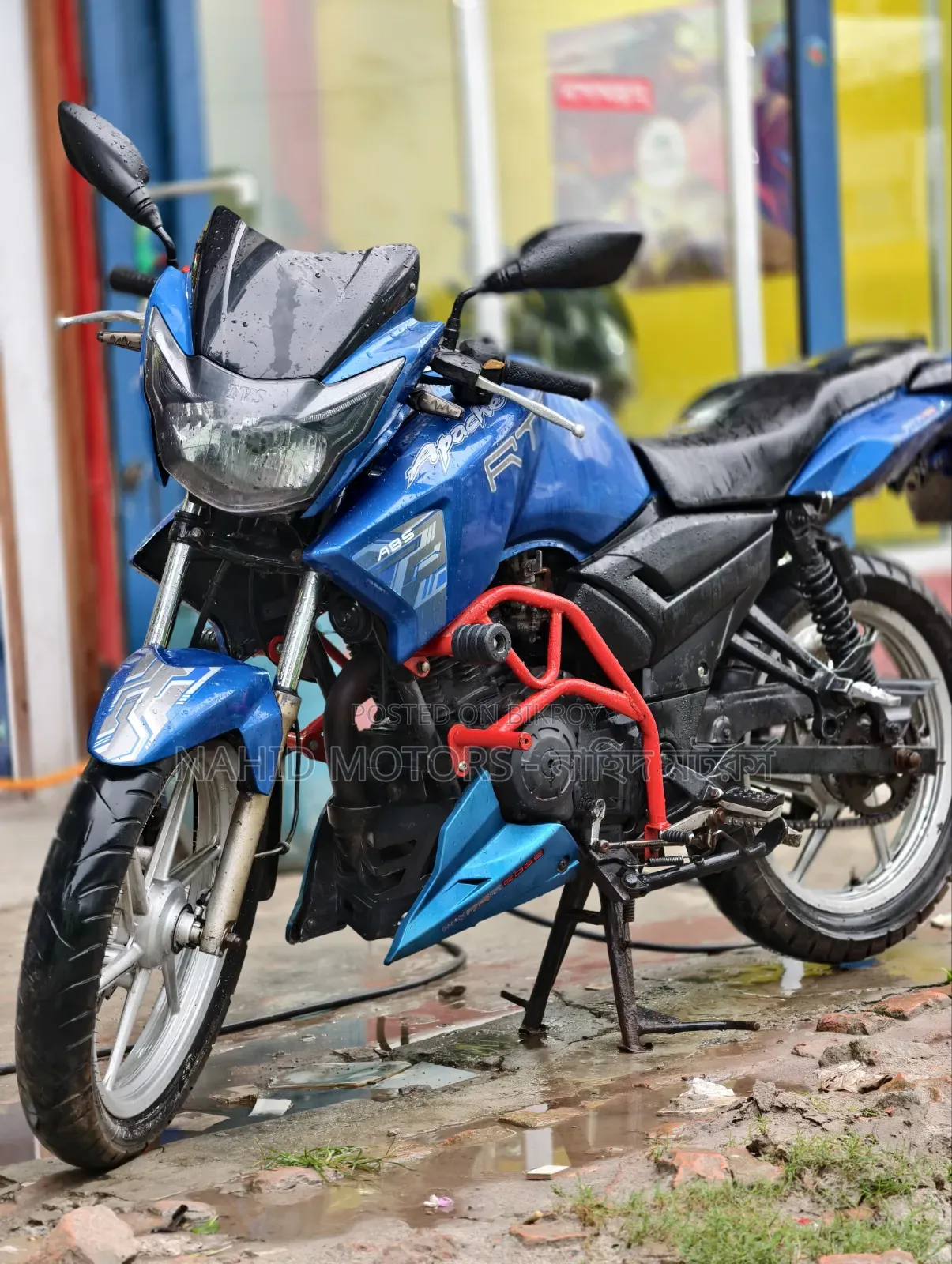 TVS Apache RTR 160 2V 2017 Blue