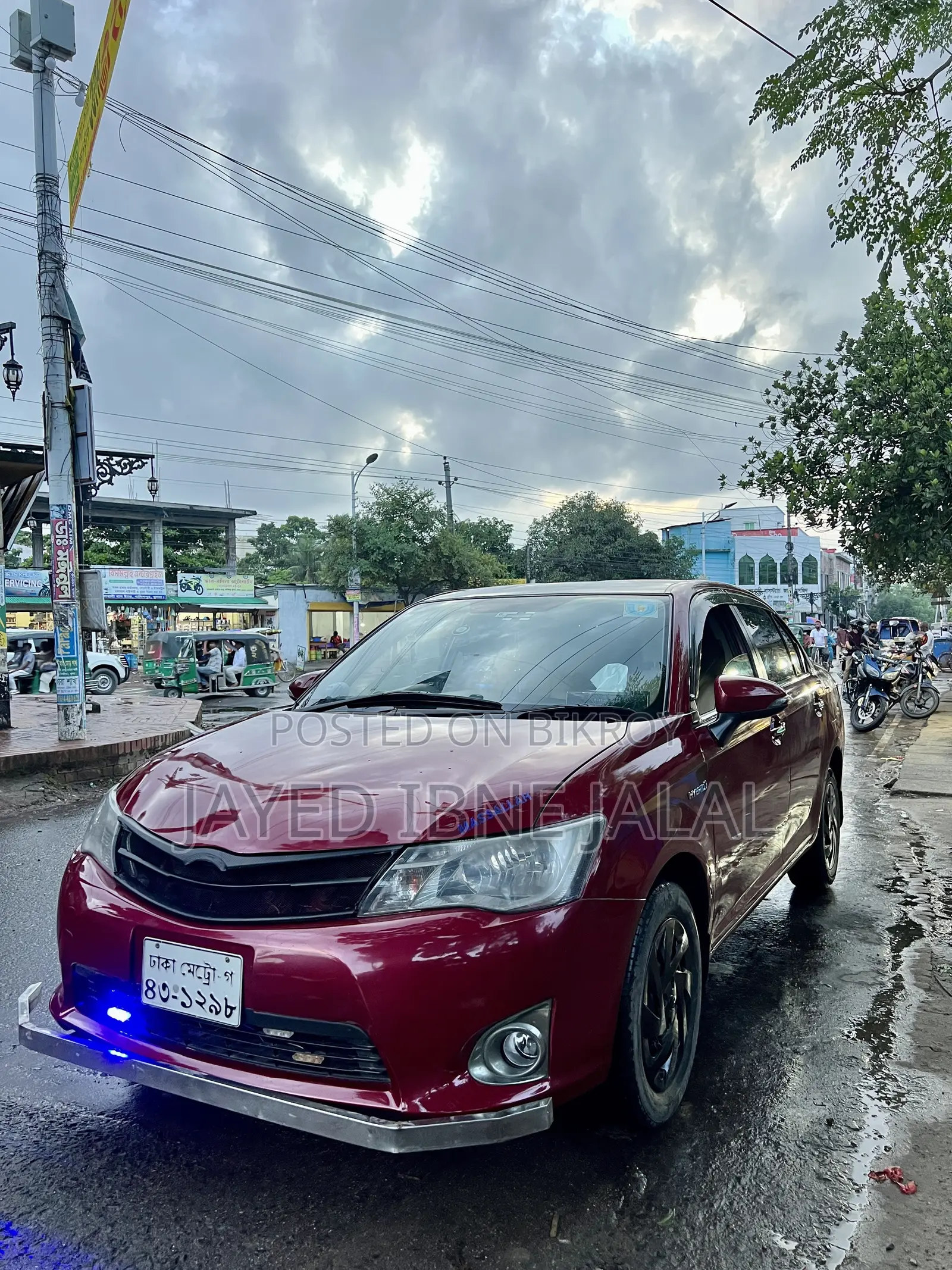 Toyota Axio 1.5 Hybrid 2WD 2014 Maroon