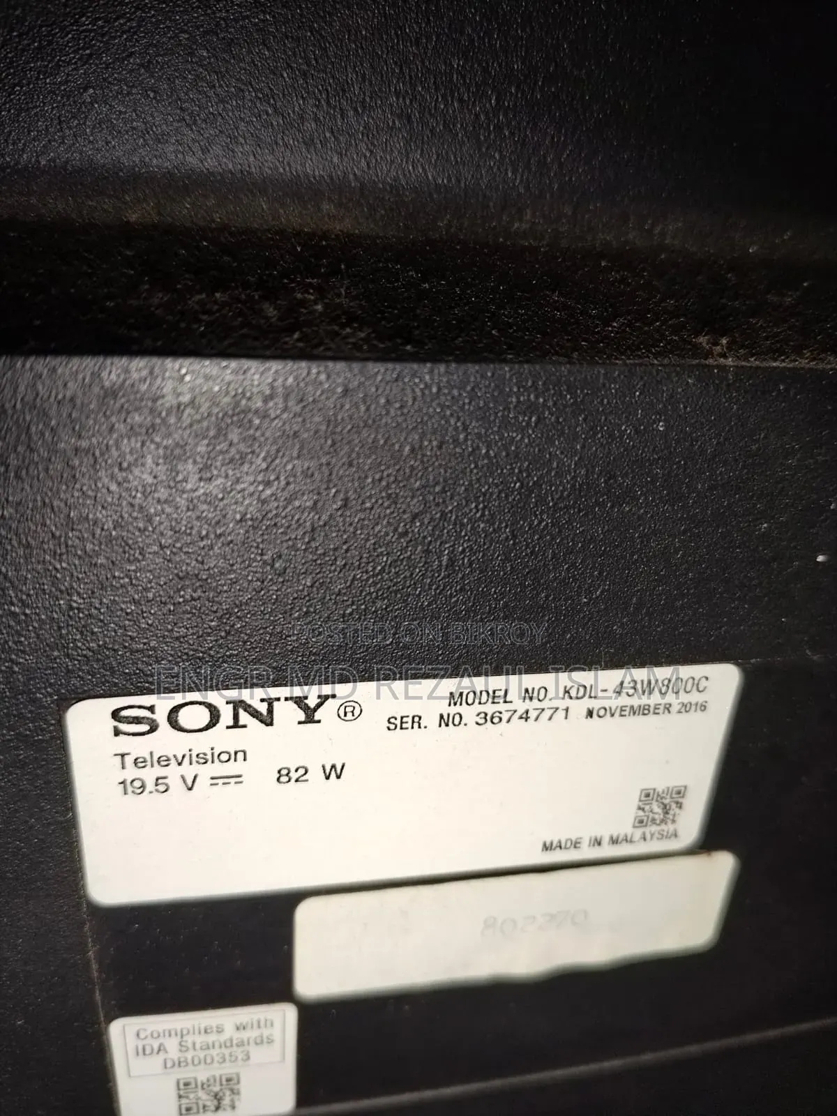 Sony Bravia KDL-43W800C | 43-Inch Full HD Smart 3D LED Android TV