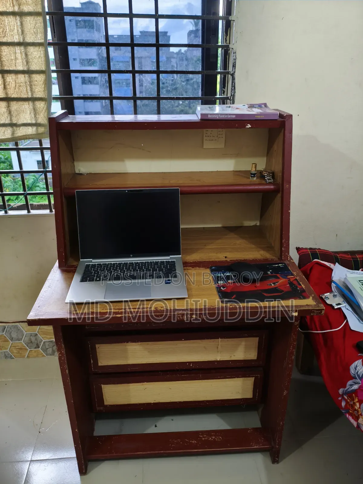 Study + Laptop Table