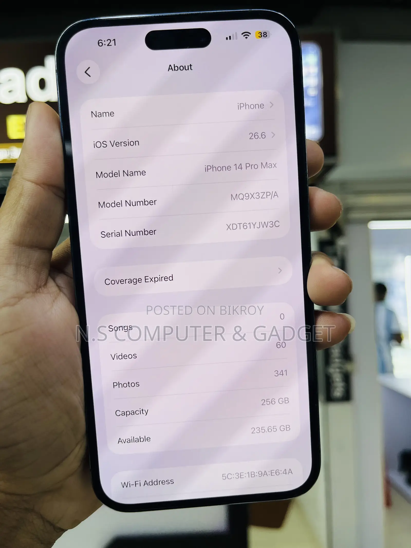 Apple iPhone 14 Pro Max 256 GB Purple