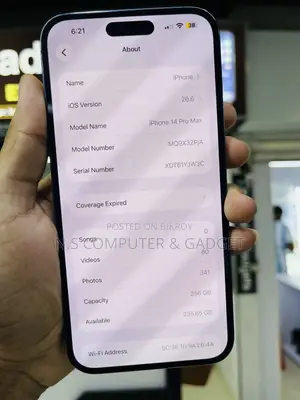 Apple iPhone 14 Pro Max 256 GB Purple