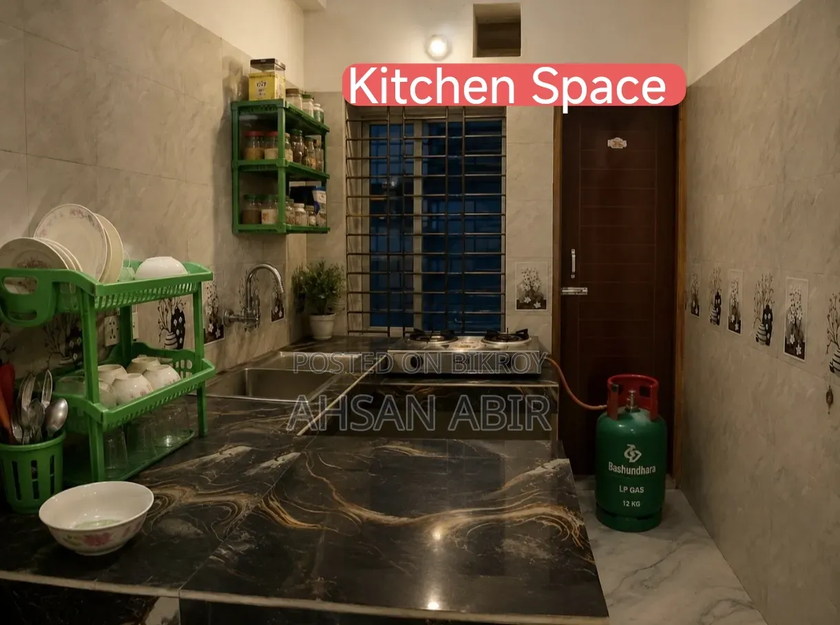 Furnished 1bdrm Apartment in Road No. 2, Dhaka for rent