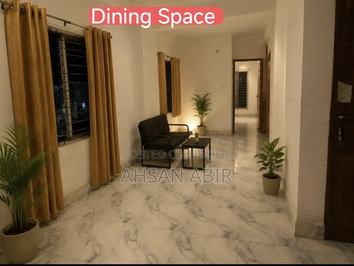 Furnished 1bdrm Apartment in Road No. 2, Dhaka for rent